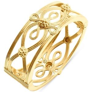 Capucine De Wulf Monique Hinged Bangle Bracelet